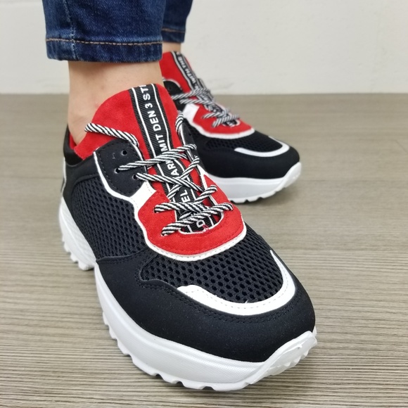 Chunky Platform Heel Fashion Dad Sneakers - Picture 2 of 8